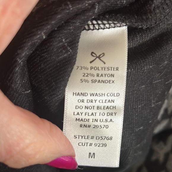 Modcloth Everly Houndstooth Dress size Medium - Picture 4 of 4